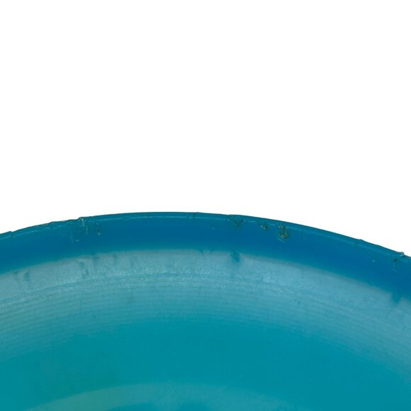 Vintage Wham-O Regular Frisbee Flying Disc 9" Aqua Blue Plastic Toy 1970s - Picture 8 of 14